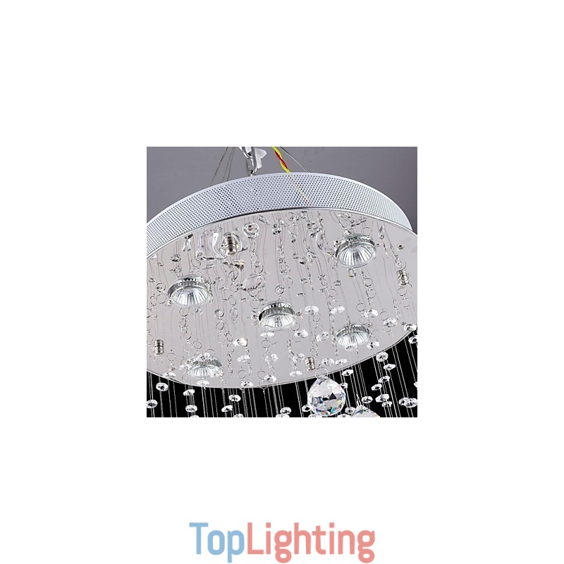 Modern Contemporary Traditional Classic Rustic Lodge Vintage Country Island Crystal Electroplated Metal Pendant Light