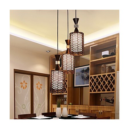 The Cane Makes Up Hand Woven Individuality Creative Arts Droplight Lamp Light The Cane Makes Up Hand Woven Individuality Creative Arts Droplight Lamp Light