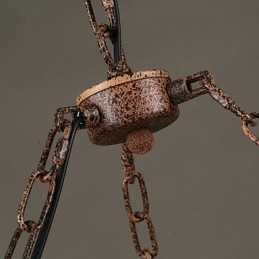 Vintage Country Painting Metal Pendant Light Garage