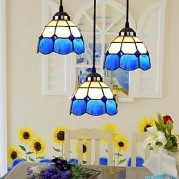 European Contracted Droplight Glass Lampshade Lamps And Lanterns Of The Mediterranean