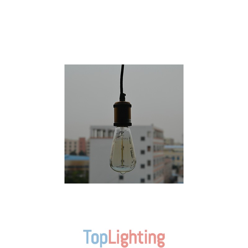 Country Painting Metal Pendant Light