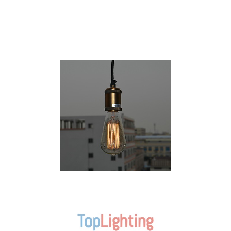 Country Painting Metal Pendant Light