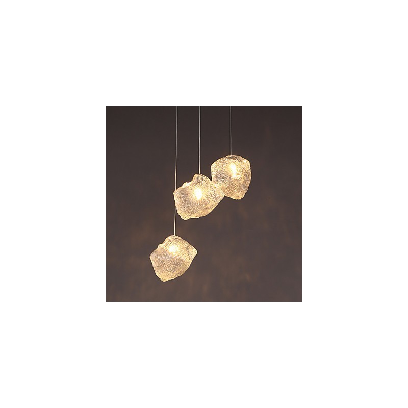 Contemporary And Contracted Art Glass Irregular Meals Chandelier Ice Crystal Chandelier