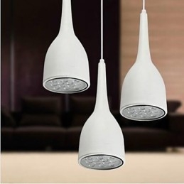 Modern Contemporary Globe Painting Metal Pendant Light