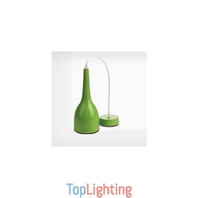 Modern Contemporary Globe Painting Metal Pendant Light