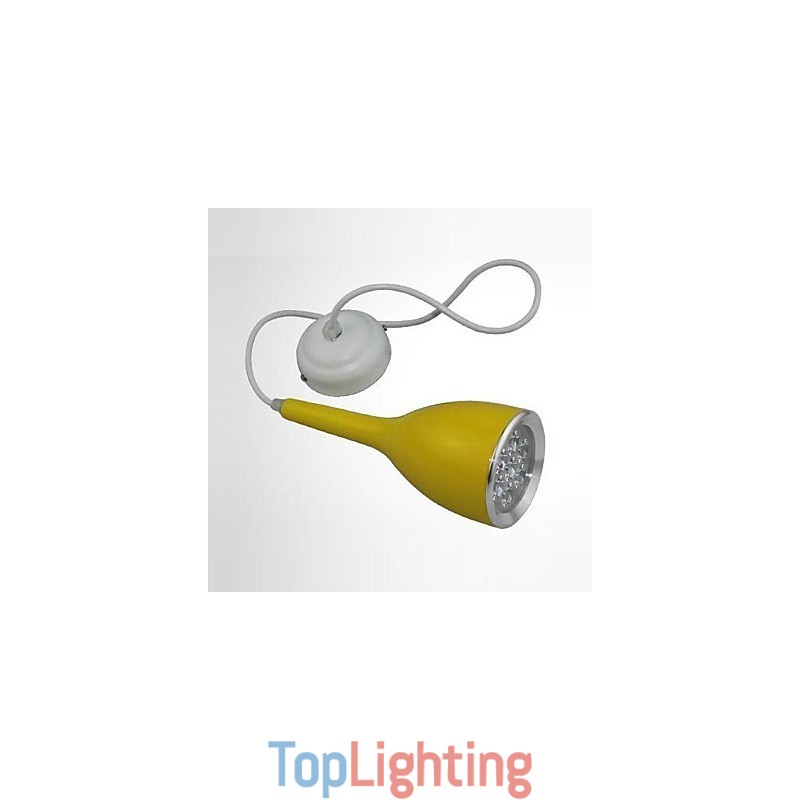 Modern Contemporary Globe Painting Metal Pendant Light