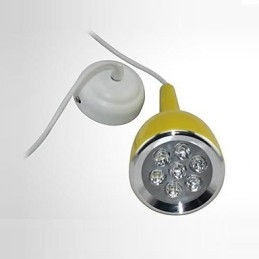 Modern Contemporary Globe Painting Metal Pendant Light