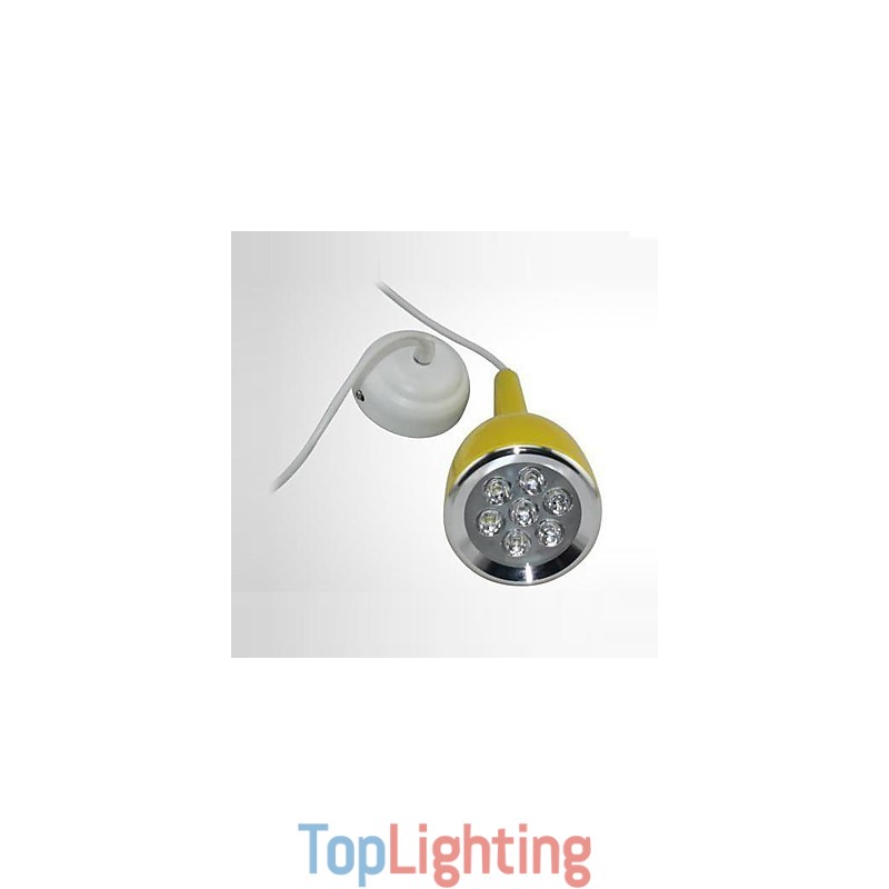 Modern Contemporary Globe Painting Metal Pendant Light