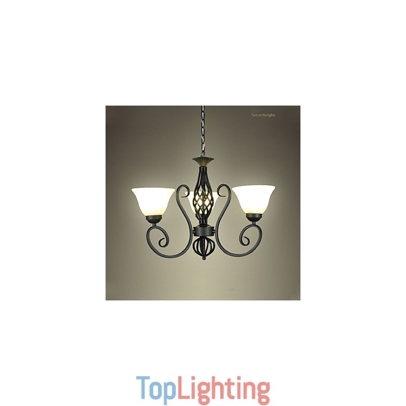 Jane The Chandelier Is Contracted Wrought Iron Creative European Style Decorative Lighting Lamps