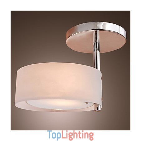 Modern Contemporary Mini Style Chrome Metal Chandelier Flush Mount Garage Modern Contemporary Mini Style Chrome Metal Chandelier Flush Mount Garage
