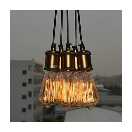 Country Electroplated Metal Flush Mount Country Electroplated Metal Flush Mount