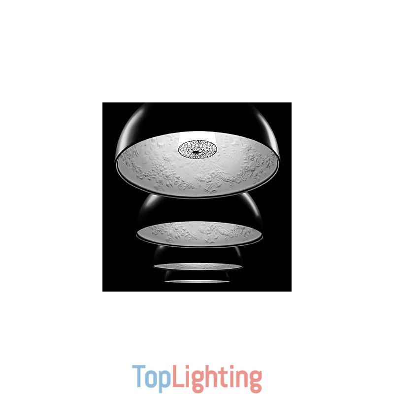 Modern Contemporary Bowl Mini Style Painting Pendant Light