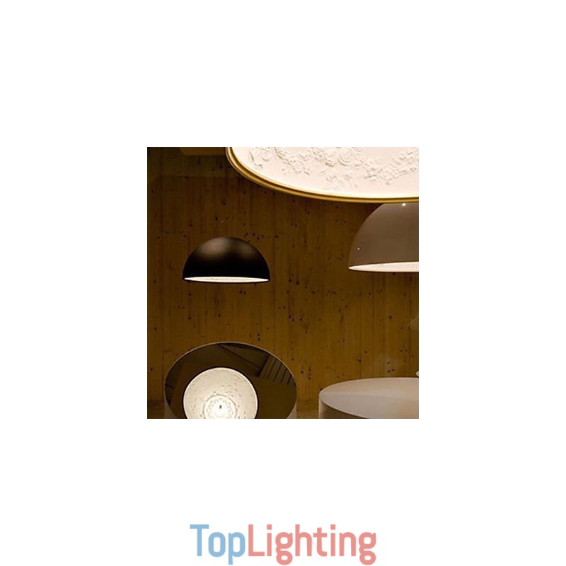 Modern Contemporary Bowl Mini Style Painting Pendant Light