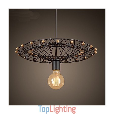 American Country Iron Industry Ferris Wheel Chandelier American Country Iron Industry Ferris Wheel Chandelier