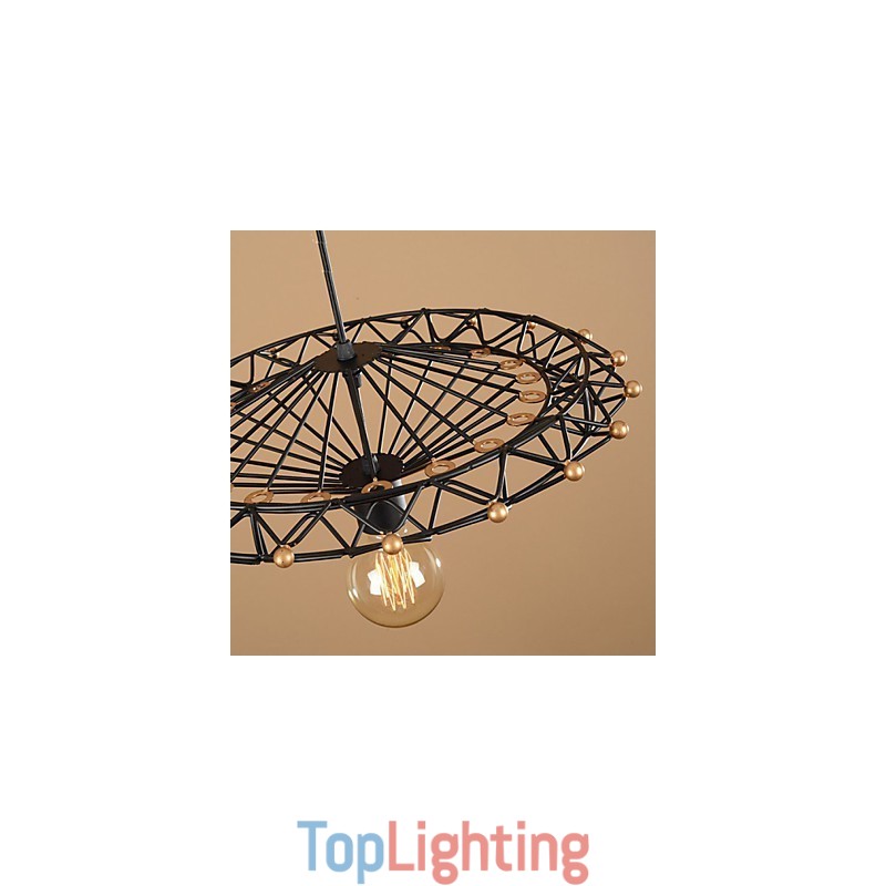 American Country Iron Industry Ferris Wheel Chandelier