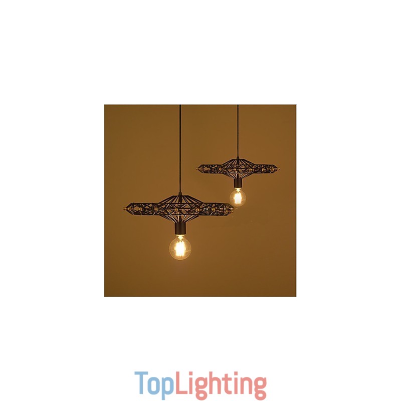 American Country Iron Industry Ferris Wheel Chandelier