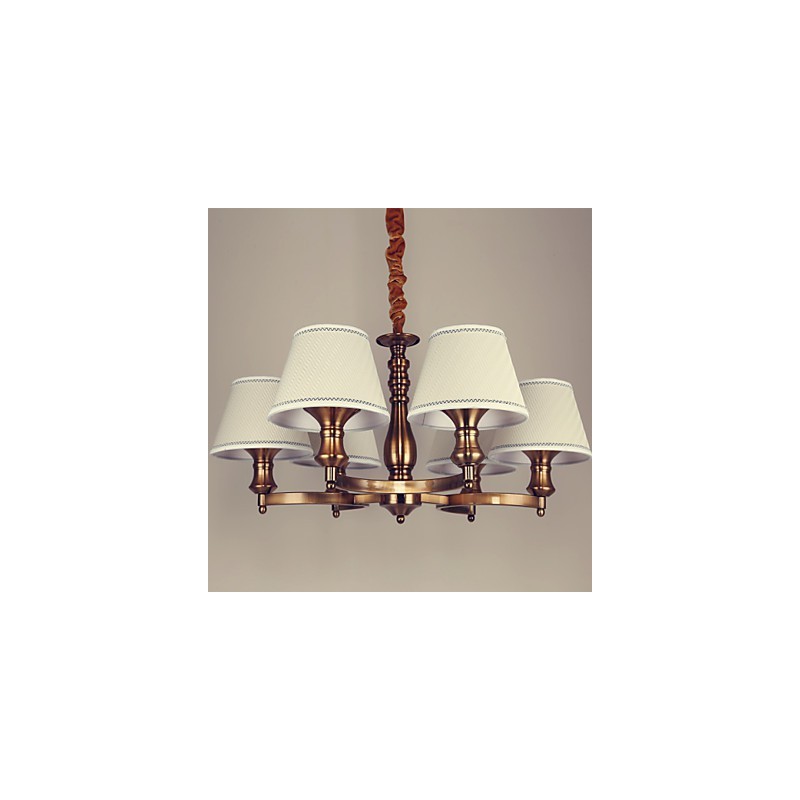 Rustic Lodge Vintage Mini Style Electroplated Metal Chandelier