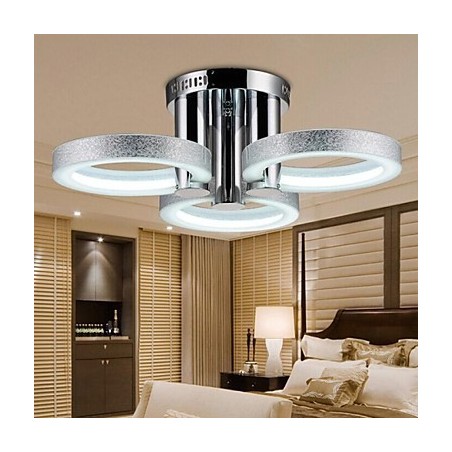Chandelier Modern Silver 3 Lights Chandelier Modern Silver 3 Lights