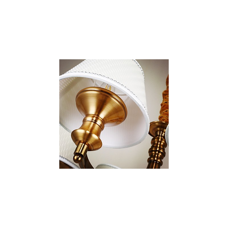 Rustic Lodge Vintage Mini Style Electroplated Metal Chandelier