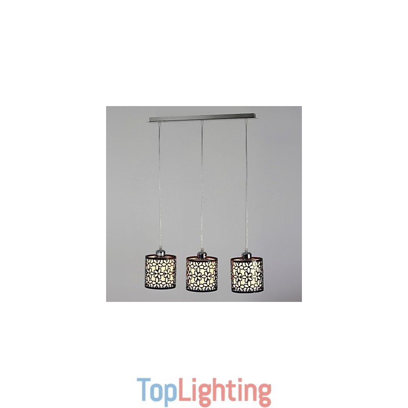 Modern Contemporary Island Mini Style Painting Metal Pendant Light