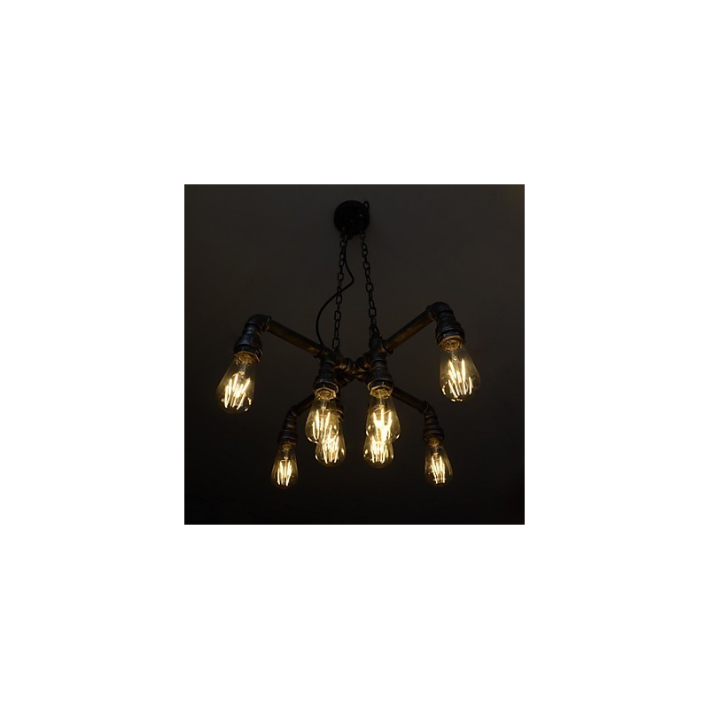 Loft Lamp Is Acted The Role Of Creative Industrial Wind Restoring Ancient Ways Conduit Droplight