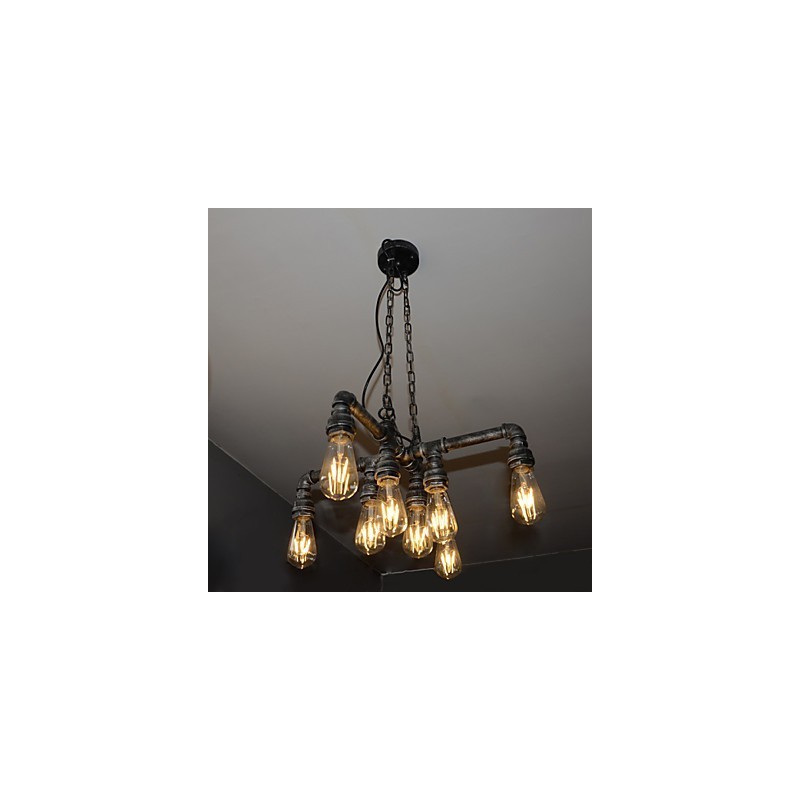Loft Lamp Is Acted The Role Of Creative Industrial Wind Restoring Ancient Ways Conduit Droplight