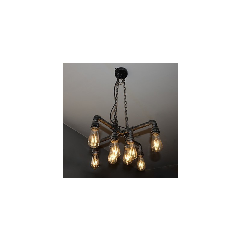 Loft Lamp Is Acted The Role Of Creative Industrial Wind Restoring Ancient Ways Conduit Droplight