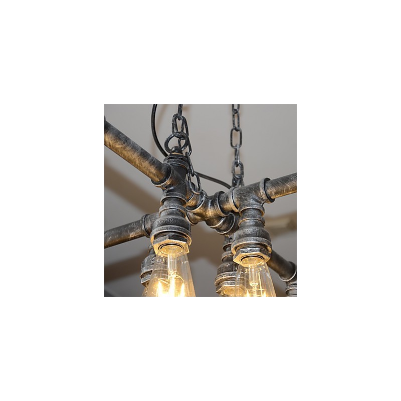 Loft Lamp Is Acted The Role Of Creative Industrial Wind Restoring Ancient Ways Conduit Droplight