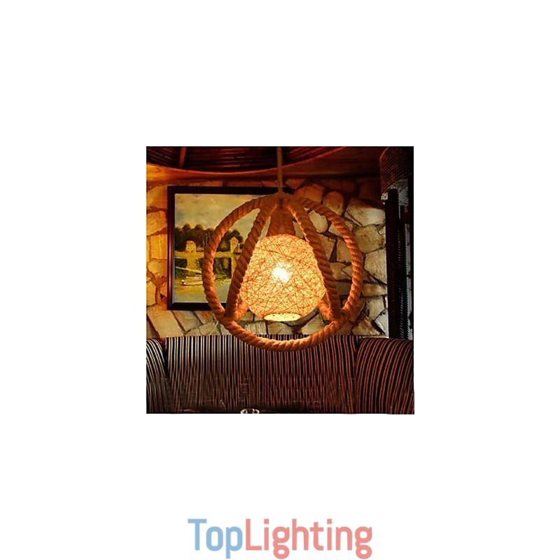 The Chandelier Retro Industrial Wind rope