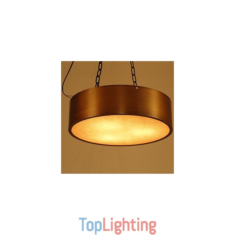 American Vintage Chandelier Chandelier Drum