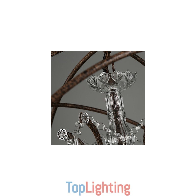 Chandelier Crystal Traditional Classic Metal