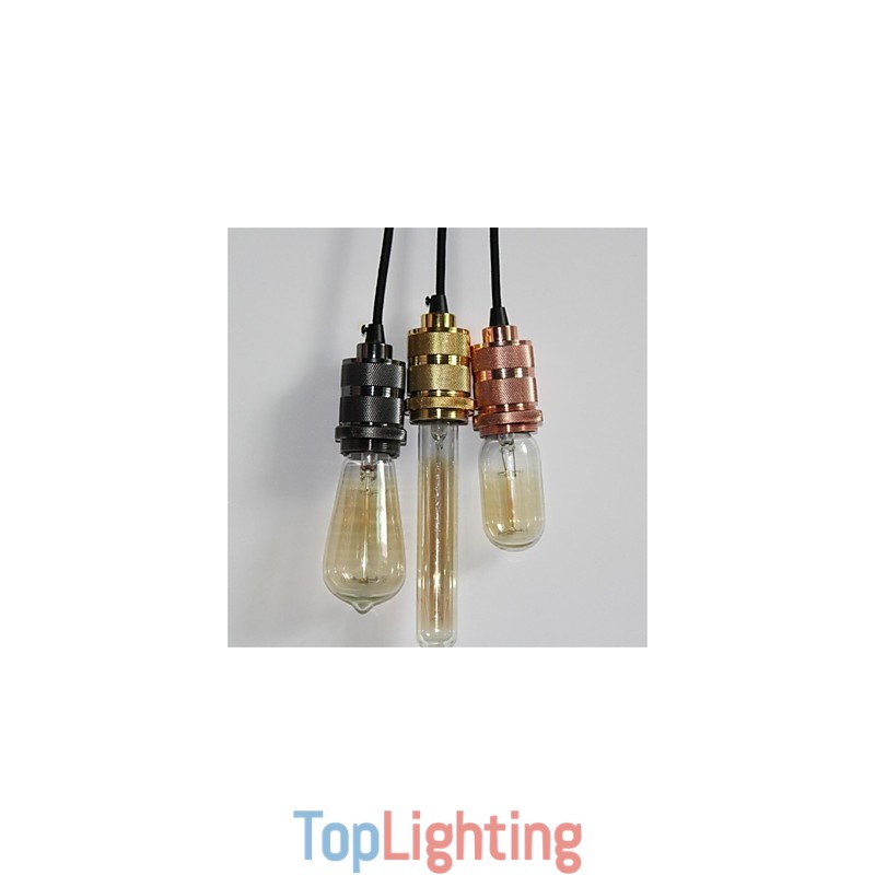 American Retro Simple Copper Plating Pendant