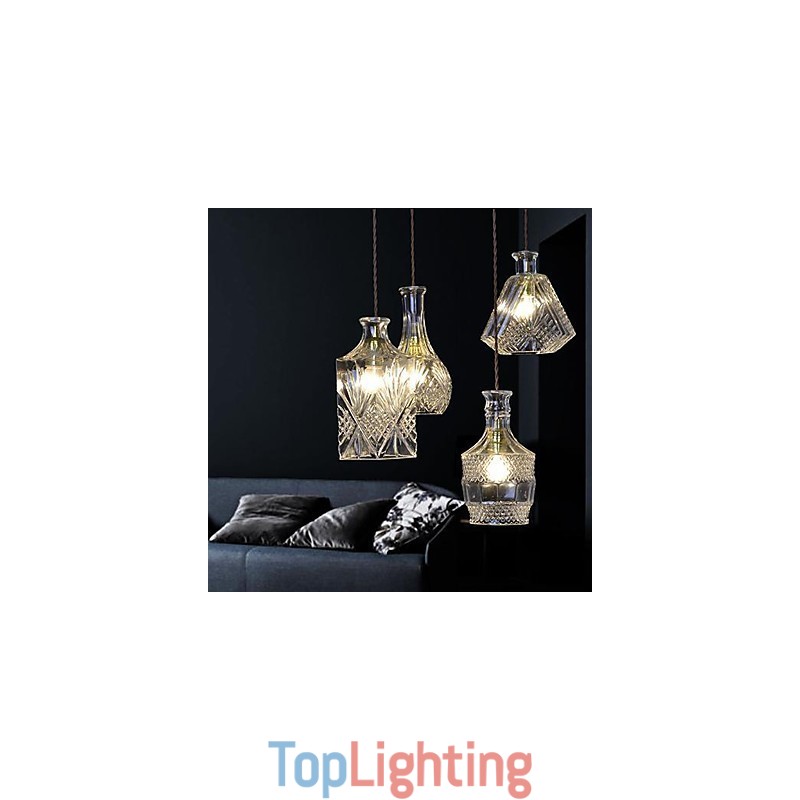 Modern Contemporary Mini Style Metal Chandelier