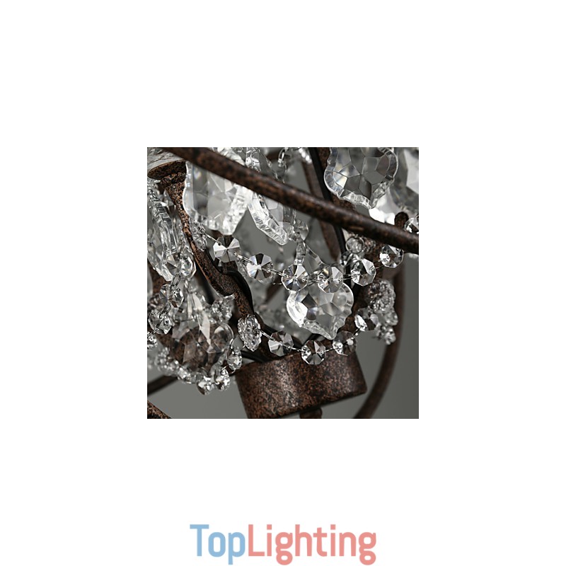 Chandelier Crystal Traditional Classic Metal