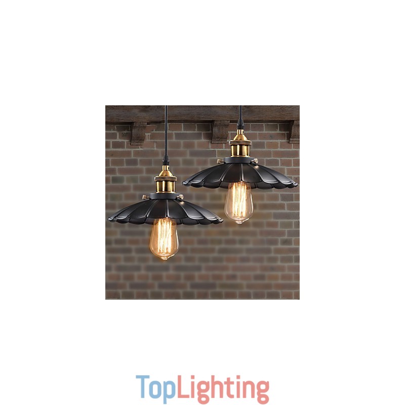 Retro Classic European Style Pendant Light Metal Art Droplight