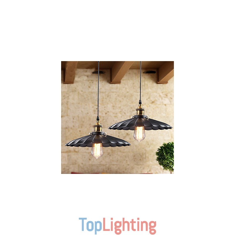 Retro Classic European Style Pendant Light Metal Art Droplight
