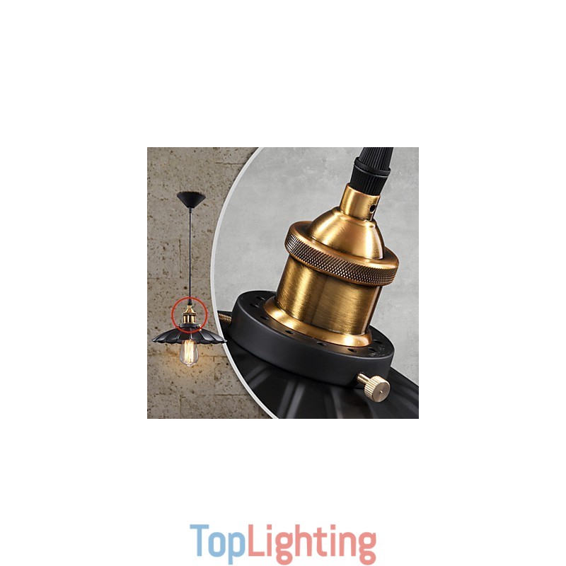 Retro Classic European Style Pendant Light Metal Art Droplight
