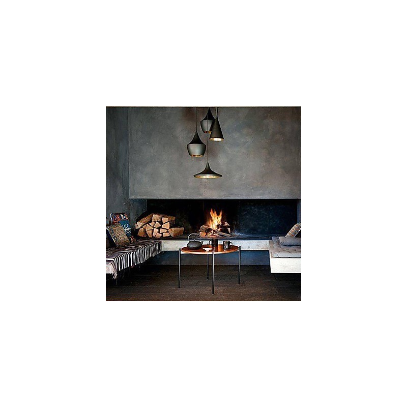 Mini Style Painting Metal Pendant Light