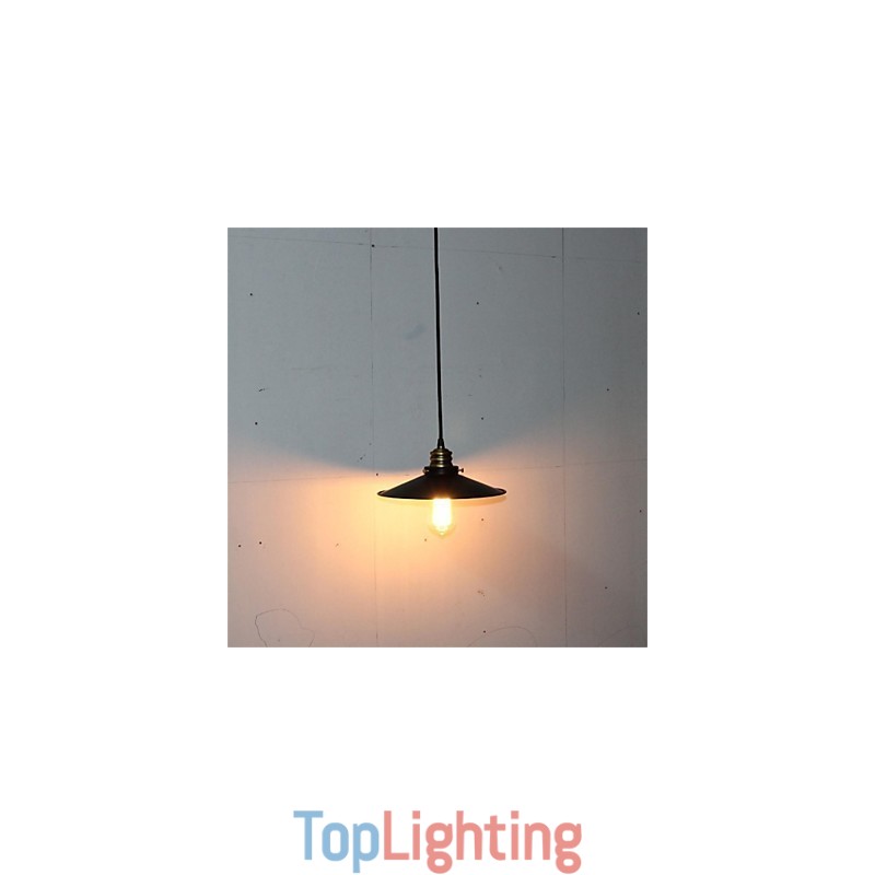 American Country Retro Single Head Iron Chandelier