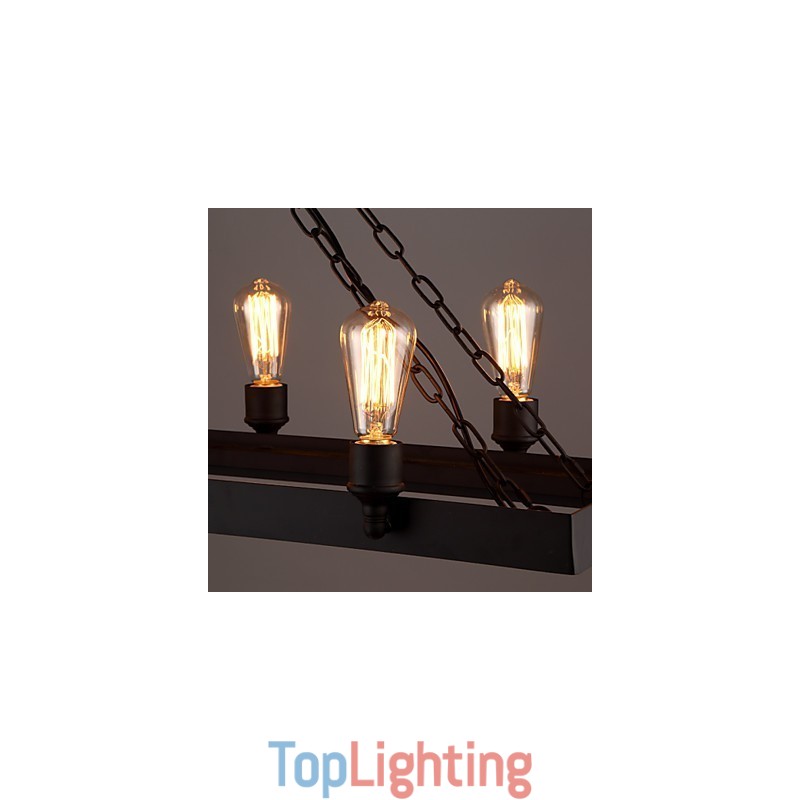 Modern Retro Loft Chandelier American Country Chandelier Creative Industrial Cafe Lamp Lights