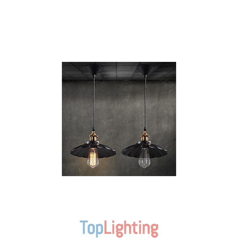 Retro Classic European Style Pendant Light Metal Art Droplight