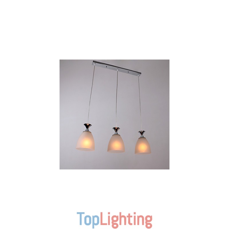 Modern Contemporary Island Mini Style Chrome Pendant Light