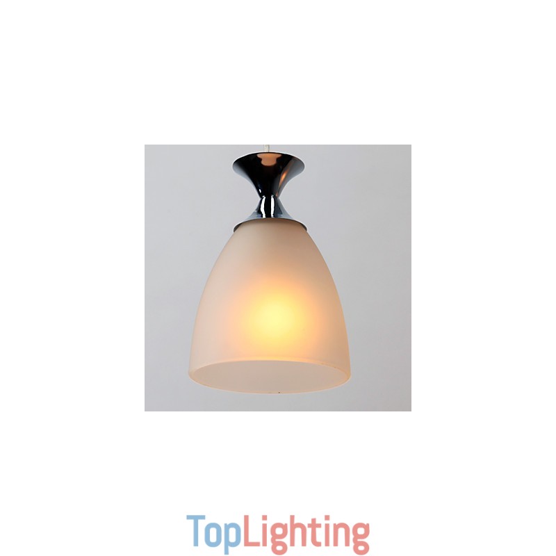 Modern Contemporary Island Mini Style Chrome Pendant Light