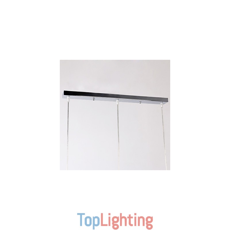 Modern Contemporary Island Mini Style Chrome Pendant Light