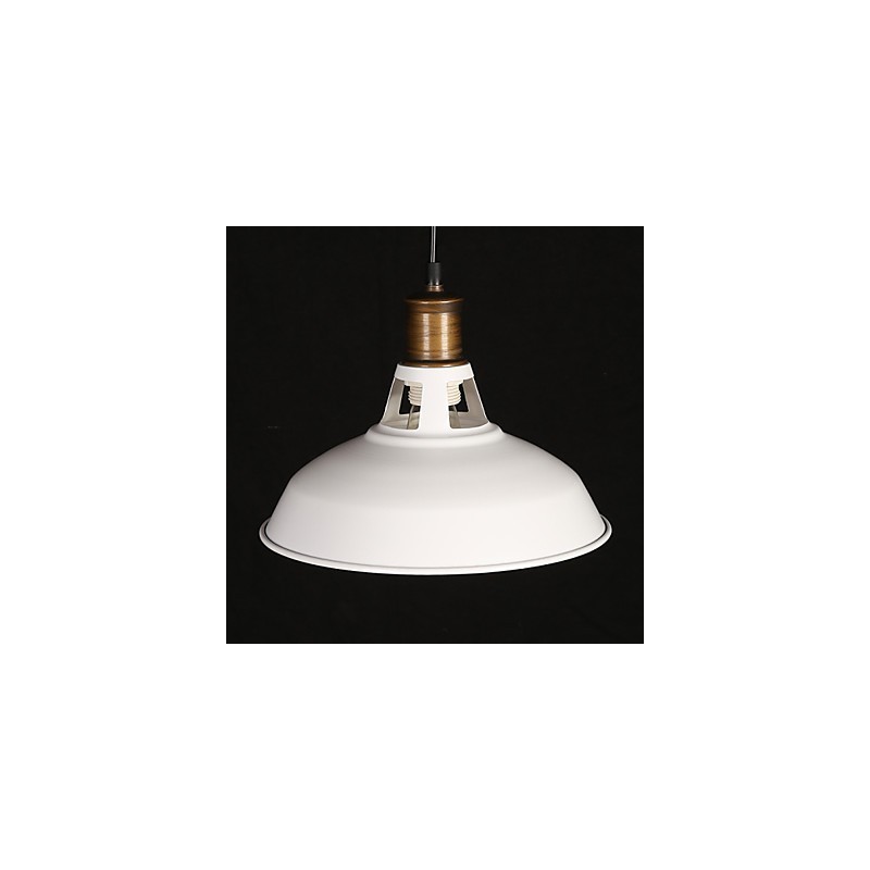 American Country Style Originality Single Head Wrought Iron Hollow Out Droplight Lamp