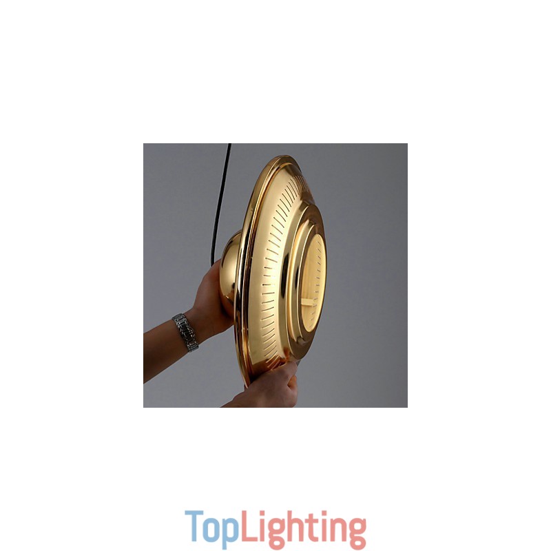 Country Electroplated Metal Pendant Light Garage
