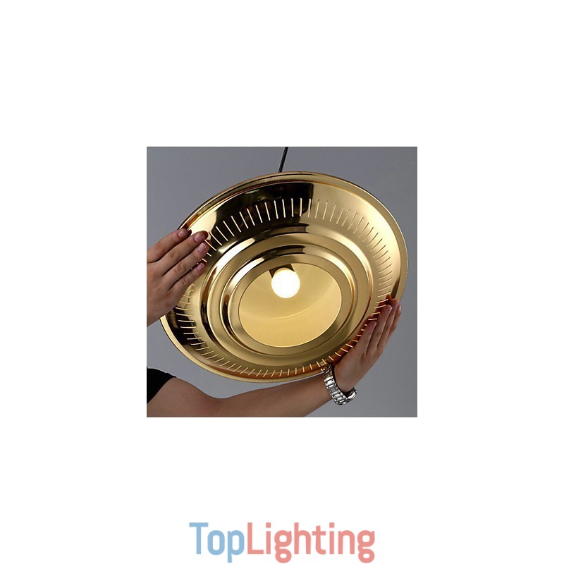 Country Electroplated Metal Pendant Light Garage
