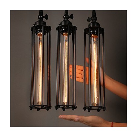 Creative European Style Restoring Ancient Ways Wrought Iron Alcatraz Single Head Droplight Creative European Style Restoring Ancient Ways Wrought Iron Alcatraz Single Head Droplight