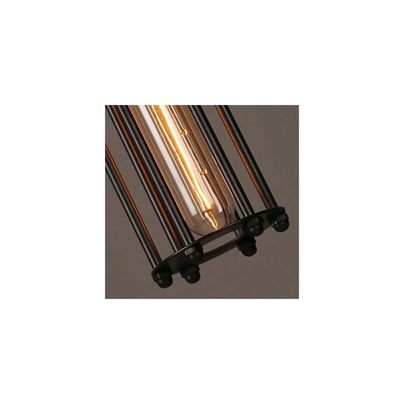 Creative European Style Restoring Ancient Ways Wrought Iron Alcatraz Single Head Droplight