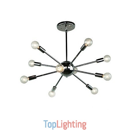 Country Mini Style Chrome Metal Pendant Light Country Mini Style Chrome Metal Pendant Light